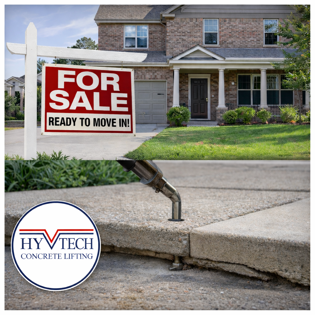 Concrete Lifting Before Selling Your Home in Louisiana